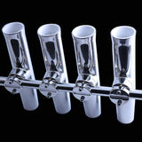 Boat Accessories Polished Fishing Rod Holder Stainless Steel Yacht Fishing Accessary Adjustable For 26MM-32MM