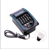 10Pcs 5 Bands LC-5 LC-4 Guitar Pickup for Acoustic Guitarra Preamp EQ Equalizer with Digital Tuner Guitar Parts