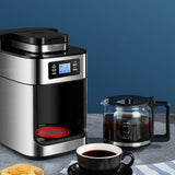 2 In1 Drip Coffee Maker Automatic Coffee Machine With Grinder  Espresso Machine American Coffee Maker With Coffee Bean Grinder