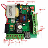 220VAC 2 Remote Controls Motherboard PCB Motor Controller Circuit Board Card For Bisen Baisheng Sliding Gate Opener Motor