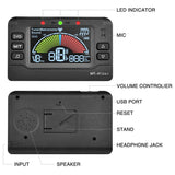 MUSEDO MT-41 Guitar Tuner Metronome Digital Sensitive Metronome Tuner Clip 3 in 1 for Electric Guitar Tuning Bass Ukulele