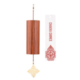 Chakra Chimes Natural Bamboo Wind Chimes Meditation Chord Windbell for Outdoor Garden Patio Decoration Zen Meditation Relaxation