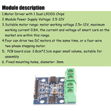 5Pcs L9110S 2 Channels DC Stepper Motor Dual Motor Driver Module Controller Board For Arduino