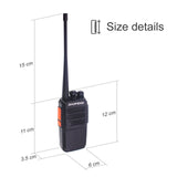 Baofeng BF-C5PLUS Set Two Way Radio Walkie Talkie Handheld Transceiver Ham CB Radio Amateur Communicator 5W UHF 400-470MHz