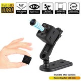 Mini Camera 1080P Night Vision Camcorder Wireless DVR Micro Camera Sport DV Video Ultra Small Cam Built-in Mic Wireless SQ11