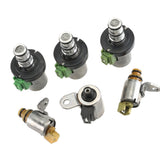 Transmission Solenoid Kit Accessories Replacement Set of 6 Supplies Fit for Mazda 2 3 5 6 CX7 MPV Vehicle FN4A-El 4F27E