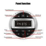 Waterproof Marine Stereo Bluetooth Radio Motorcycle Audio Boat Car MP3 Player Auto Sound System FM AM Receiver For SPA UTV ATV