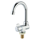 Rotation Copper Basin Faucet Cold Deck Kitchen Folding Caravan Bathroom Tap For Marine Boat Deck Camper