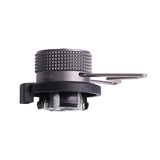 Outdoor Gas Cartridge Head Conversion Adapter Bottle Type Input Screw Valve Output Camping Stove Accessories Cookware Adapter