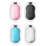 D0AD Portable Hand Warmer Mini USB Rechargeable Electric Heaters 2 in 1 Warmers for Outdoor Traveling Sports Hunting Camping