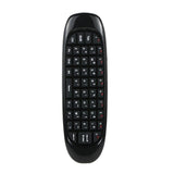 C120 mini Keyboard English Russian Layout  2.4Ghz 6 Gyro air mouse remote controlfor Android Smart TV Box mini pc computer i8