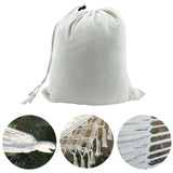 2 Person Hammock Boho Large Brazilian Macrame Fringe Double Deluxe Hammock Swing Net Chair Out/Indoor Hanging Hammock Swings