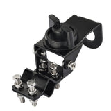 Superbat Vehicle CB Mobile Radio Antenna Mirror Mount Bumper Roof Rack Pole Mount Fixed Bracket for Car Truck CB Radio VHF UHF