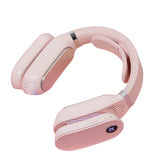 Portable Air Conditioner Hanging Neck Cooler Electric Bladeless Fan Cooling Heater Heating Wearable Neck Massager