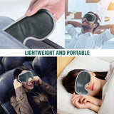 Smart Eye Massager Hot Compress High Frequency Vibration Relieve Fatigue Shiatsu Rubbing Massage Sleep Eye Mask SPA Office Home