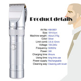 Hair Clipper Professional Barber Electric Shaver For Men Hair Beard Trimmer For Men Beard T Bald Head Clipper Haircut Machine