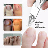 Good He 5pcs Nail Clippers Pedicure Tools Set Stainless Steel Foot Care Kit Foot Rasp Dead Skin Remover for Men Women Salon Home