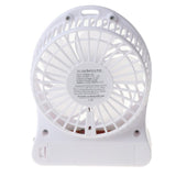 Portable LED Light  Mini Fan Air Cooler Mini Desk USB Fan Third Wind USB Fan Rechargeable ABS Portable Office Outdoor Home