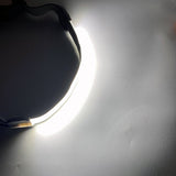 New COB Light Soft Light Night Running Small Headlamp USB Charging Flood Light camping Headlight fishing light Double switch