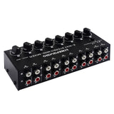Mini Stereo 8 Ways Non Source Sound Mixture/Needn't Power Supply, Stereophonic Audio Frequency Sound Mixture