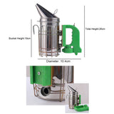 Electric Bee Smoke Transmitter Kit Stainless Steel Electric Beekeeping Tool Bee Smoker Beekeeping