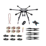 DIY Drone Kit ZD850 6-axle w/ Landing Gear PIX Flight Controller 620KV Motor 40A Brushless ESC Propellers XT60 for RC Hexacopter