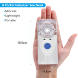 Portable Nebulizer Inhaler Adult Nebulizador Portatil Medical Equipment Health Care Inalador Adulto USB charge US Stock