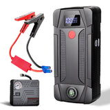 Car Jump Starter Power With Air Compressor Tire Pump 20000mah Portable Charger Car Booster  Starting Device For 3.5L/6L