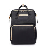 Fashion Portable Folding Crib Diaper Bag Multi-Function Large Capacity Baby Backpack Diaper Bag Baby Stroller Organizer Bag