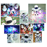 2020 Smart Space Dazzling Music Robot LED Light Electric Dancing Space Walking Robot Toy Educational Toys For Boys Gifts