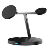 3 In 1 Magnetic Wireless Charger 15W Watch Fast Charging Station Mobile Phone Holder Mobile Phone Wireless Charging
