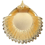 Elegant Plate Luxury Delicate Bird Style Dried Dish Fruit Plate Snack Tray Metal Home Nut Bowl For Table Decoration