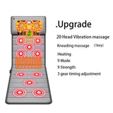 Cervical massager neck waist back multifunctional massage cushion body massage chair blanket mattress cushion heating pad