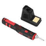 ABS 450C 8W Wireless Electric Rechargeable Soldering Iron Tool w/ Bright LED Light 2.4 V 1800mAh