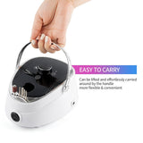 Wireless Nail Drill Machine 35000RPM Rechargeable Nail Drill Polisher Professional Nail Art Manicure Equipment Kit File Cutter