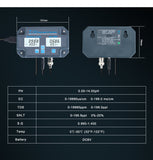 2022 Wifi Water Quality Monitor 6 in 1 Digital Water Analyzer PH/EC/TDS/SALT/G.S/ Temperature APP Remote Wrieless Online Monitor