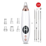 2021 Visible Blackhead Remover Extractor Tool Set Vacuum Nose Black Head Acne Removal Face Deep Pore Cleansing Facial Suction