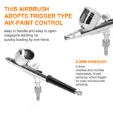 Multi-purpose Professional 0.3mm Airbrush for Model Making DIY Art Painting
