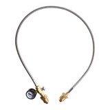 Refill Station Transfer Adaptor Hose For BS 341 No. 3 (UK) Argon Cylinder Bottle,Helium Or CO2 Transfill Adaptor