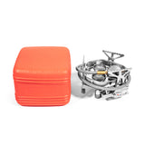 5800W Big Power Backpacking Stove with Piezo Ignition Portable Folding Camping Gas Stove Furnace for Outdoor Cooking Barbecue