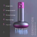Intelligent Electric Meridian Brush Cupping Massager GuaSha Anti Cellulite Beauty Health Scraping Infrared Heat Slimming Massage