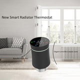 Tuya Zigbee TRV Thermostatic Valve LED Display Screen Intelligent Life Temperature Controller Radiator Thermostat Temperature