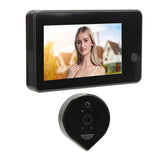 Video Door Viewer Anti Theft Night Vision PIR Motion Detection 4.3in LCD Display Security Peephole Camera for Home Apartment
