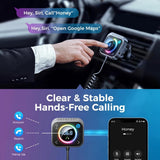 Bluetooth 5.3 FM/AUX Bluetooth Car Adapter 3 Ports PD&amp;QC 3.0 FM Modulator Bluetooth Car Transmitter Car Charger Bluetooth Adapte