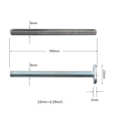Handle T-slot Slider Miter T-track Jig Screw Fixture Table Saw Router Chute Rail Special Accessories Woodworking Tool Set 51BD