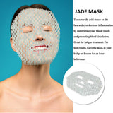 100% Natural Jade Sleep Mask Facial Mask Anti-Aging Facial Sleeping Eye Mask Soothe Eye Fatigue Beauty Skin Care Massage Tools