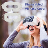 100 Pcs Disposable VR Eye Mask Sweat-proof Soft Breathable VR Goggles Accessories Face Cover Compatible For Oculus Quest 2