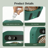 Mini Portable Air Conditioning Fan Humidifier Ventilator Air Cooler Conditioner for Home Room Electric USB Rechargeable Mist Fan