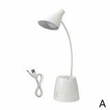 Led Desk Lamp Usb 14 Led Eye Protection Book Light with 3 Touch Light Button Clip Book with Modes Bed Reading Sensitive E4P1