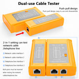 Handskit RJ45 RJ11 RJ12 CAT5 CAT5e Network Repair Plier Tool Kit With Utp Cable Tester Spring Crimping Tool Crimping Pliers